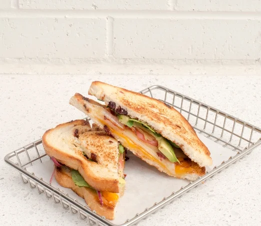 Three Cheese Grilled Cheese