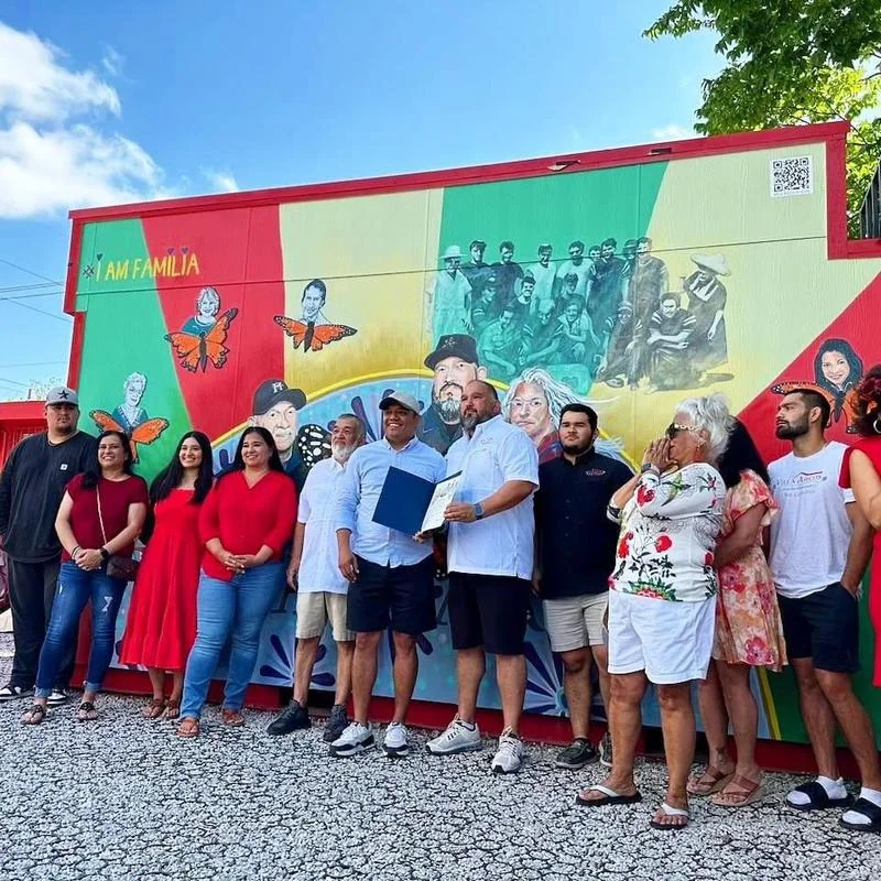 The Villa Arcos family together