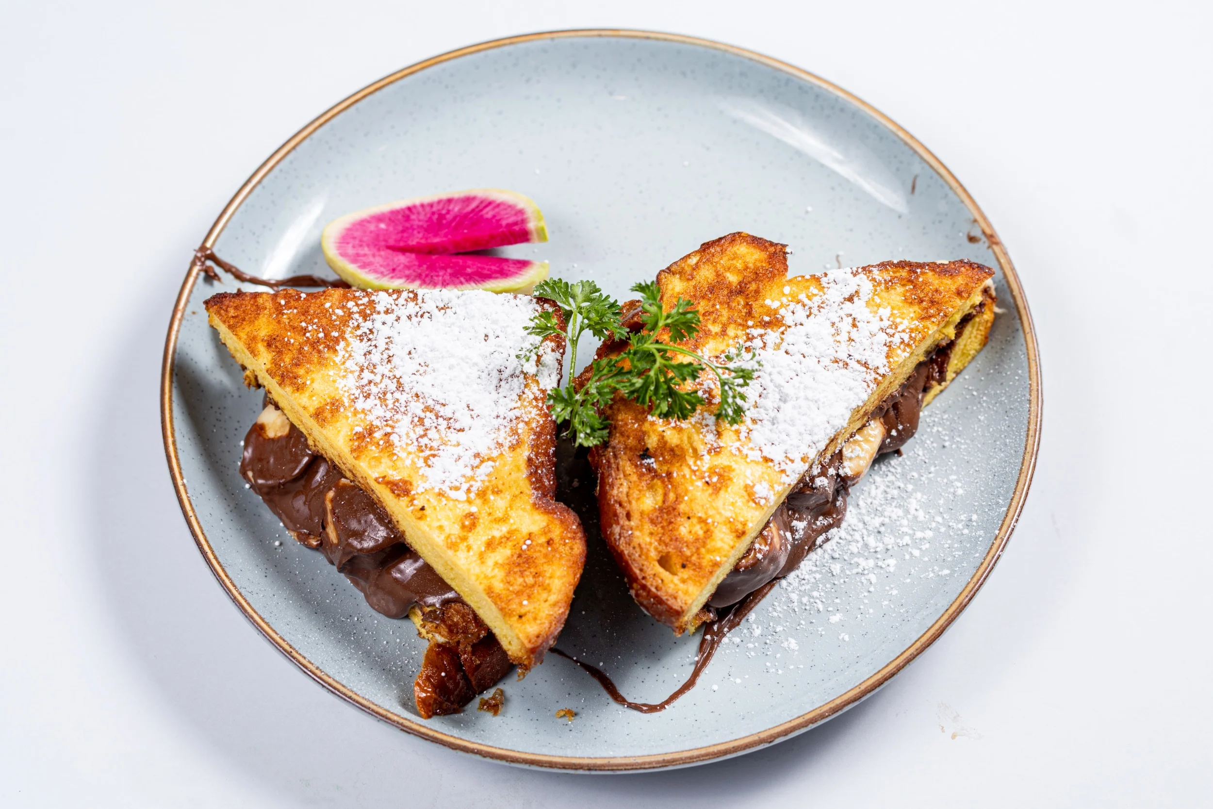 Nutella & Banana Bread Toast
