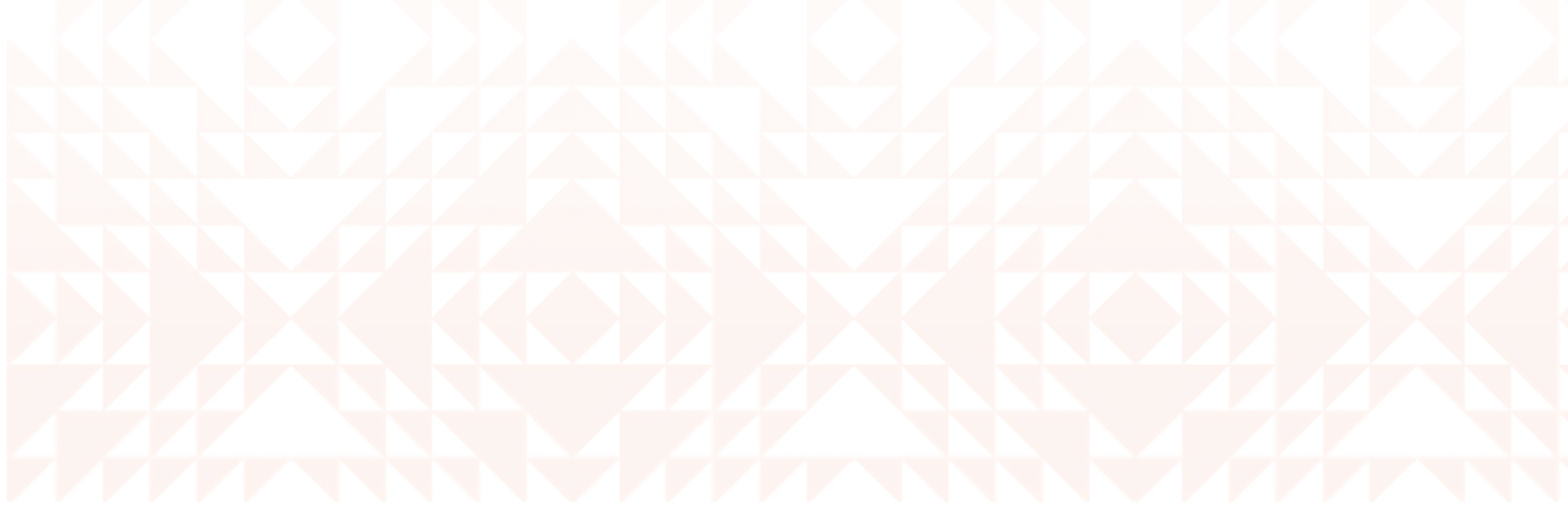 Geometric pattern in shades of orange and red on a white background.