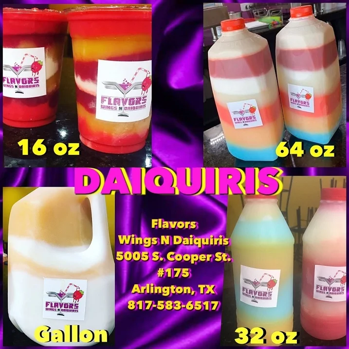 Daiquiris, Flavorful Drinks, Sports Bar