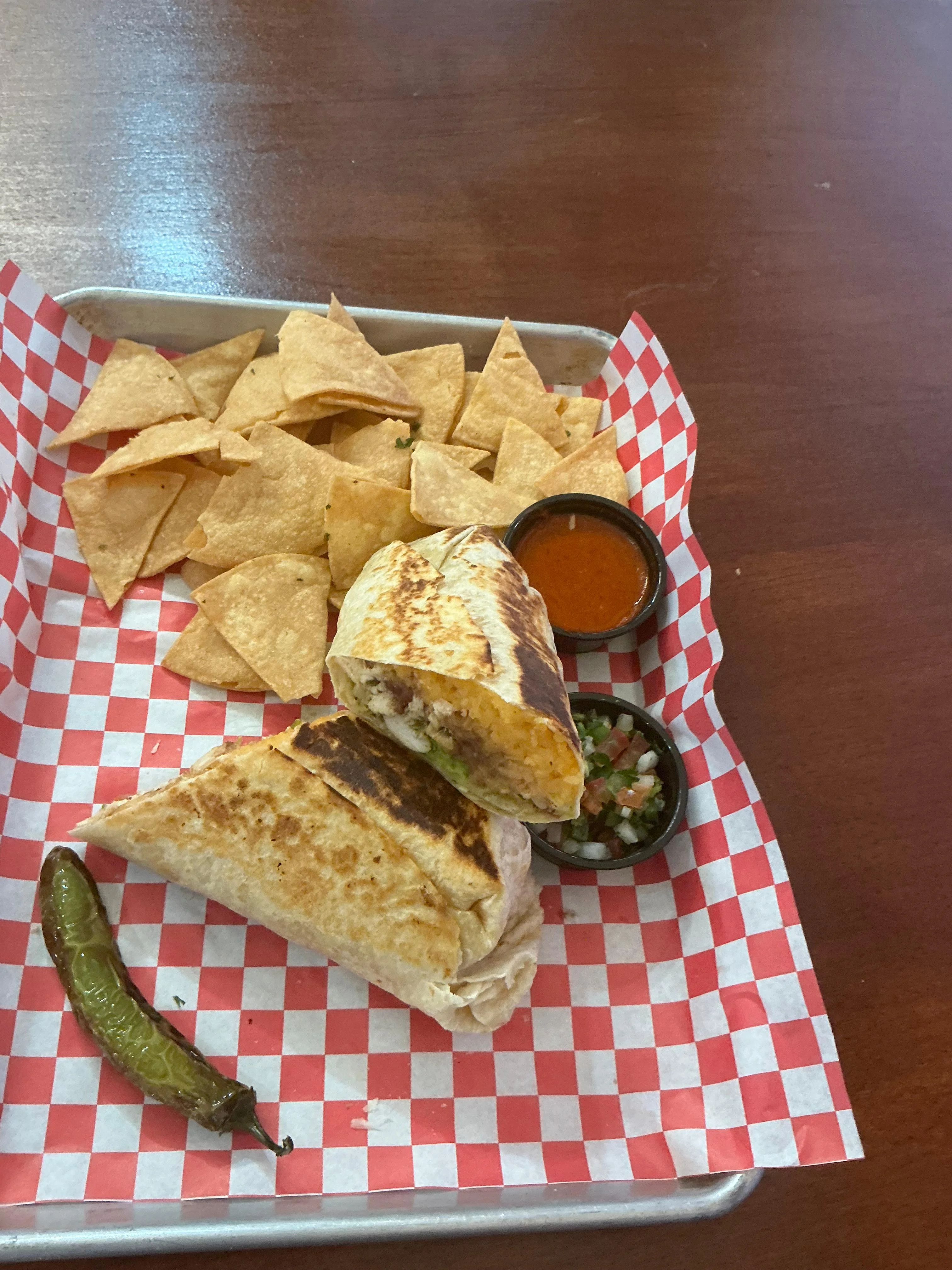 BURRITO DE POLLO