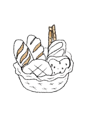Illustration of a chef preparing a gourmet dish