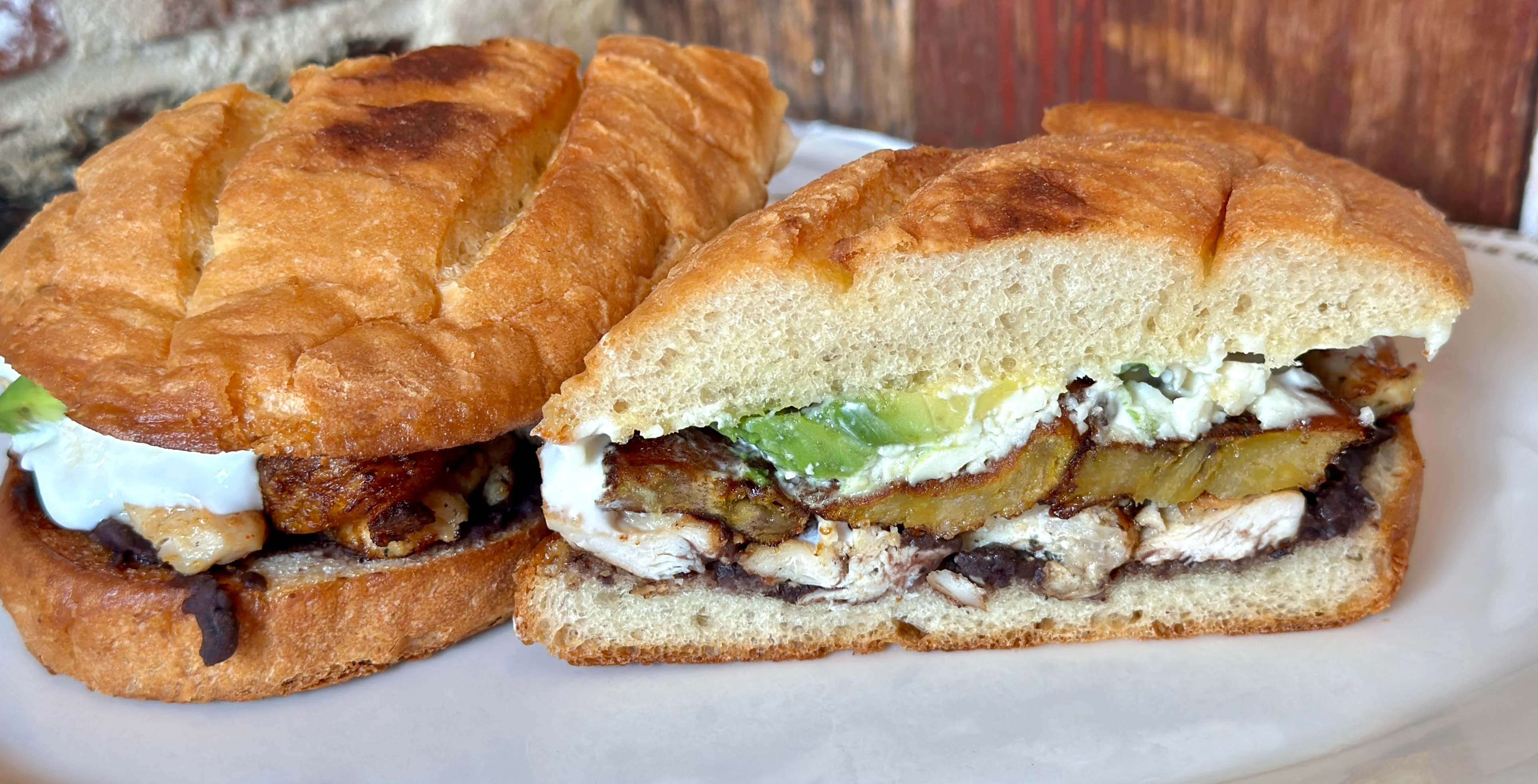 Pollo y Platano Torta