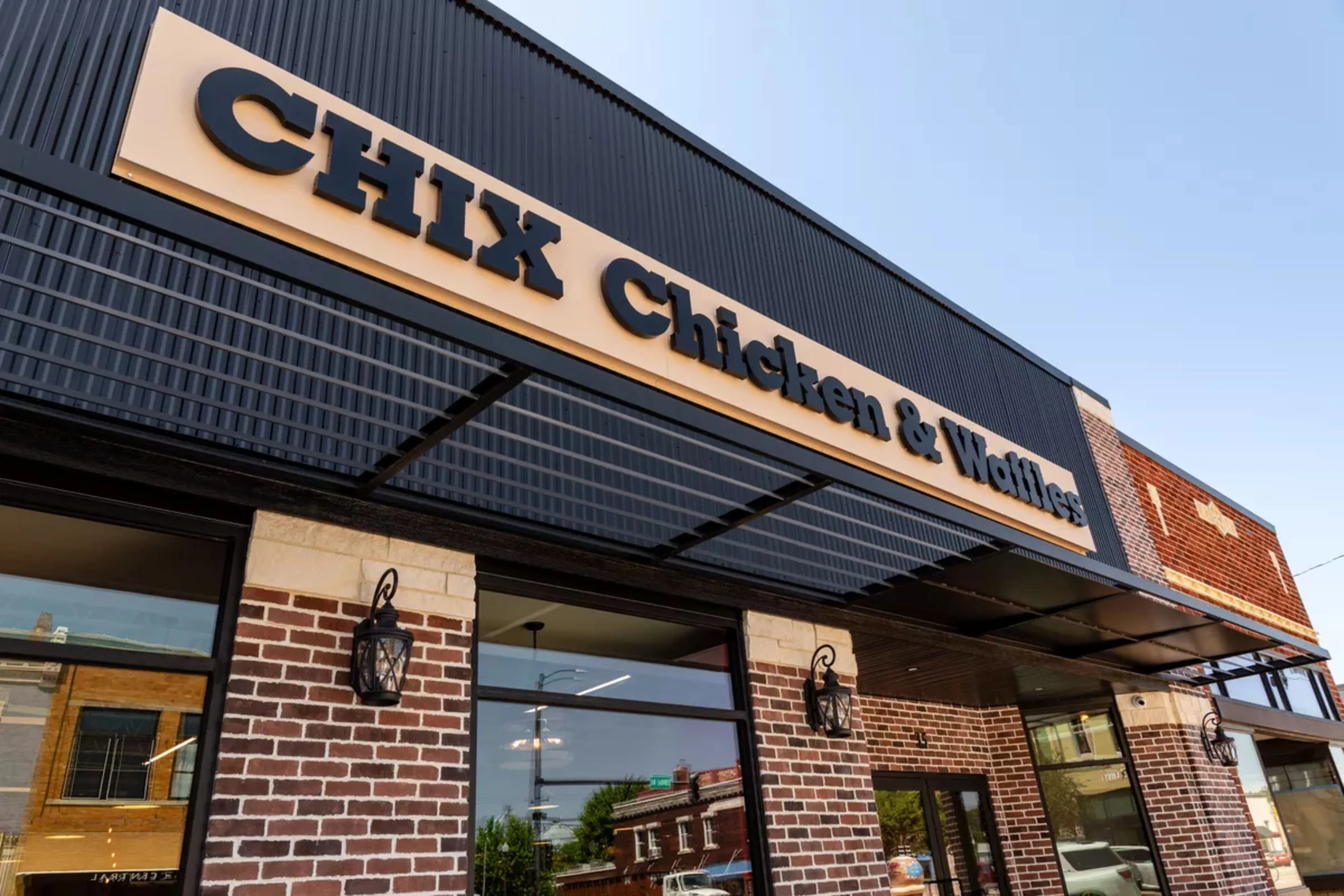 Chix Chichen & Waffles building entrance