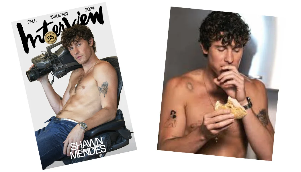 Interview Magazine Shawn Mendes Baz bagel 