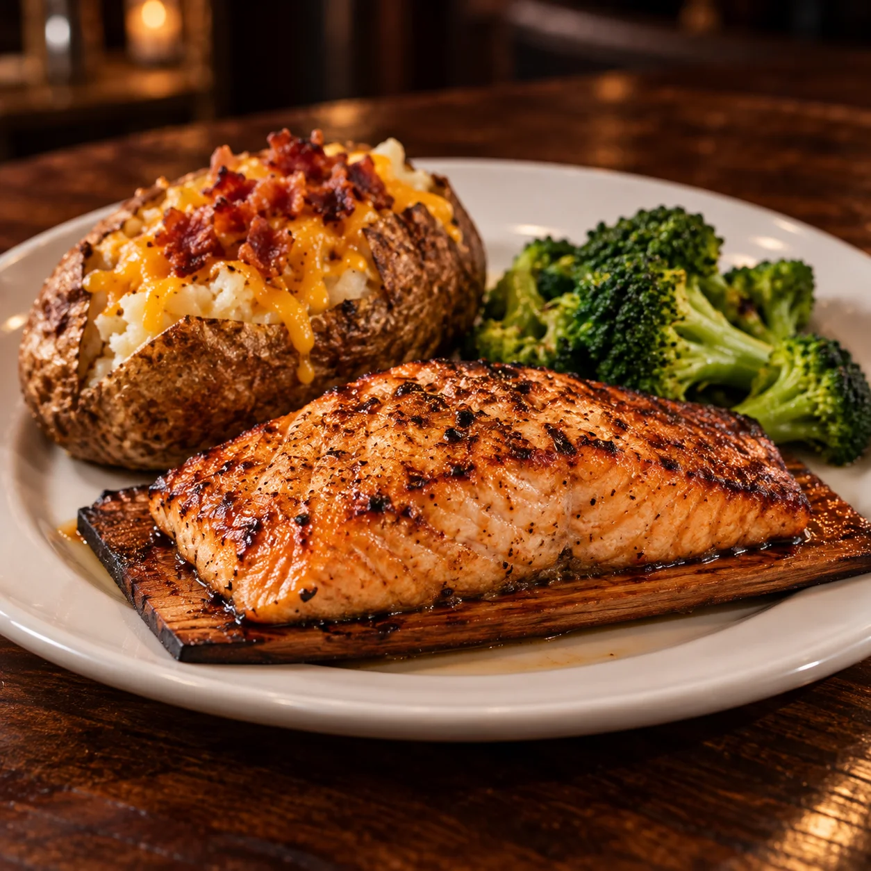 Cedar Plank Salmon