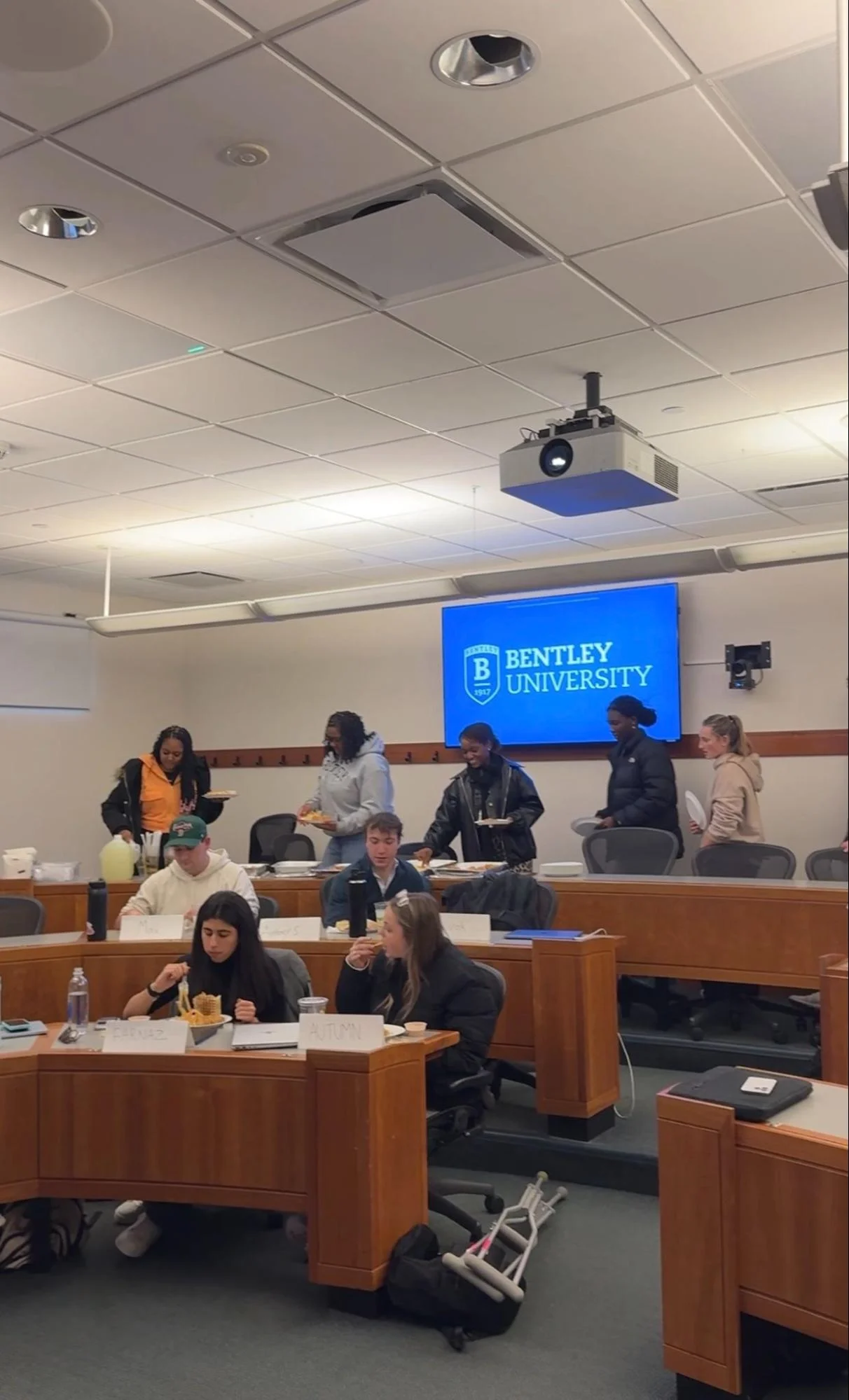 Bentley University Classroom Community Photo