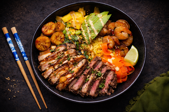 Poke Bowl 3 Proteins