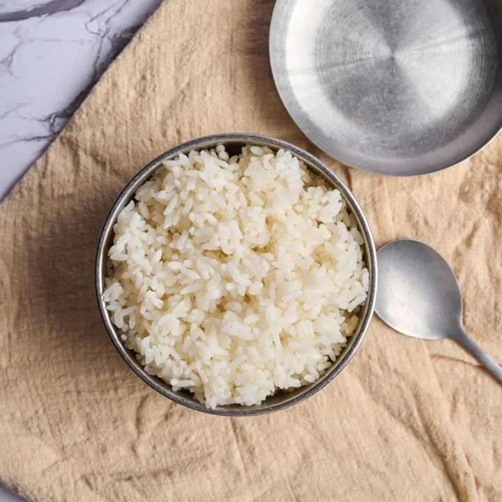 STEAMED WHITE RICE