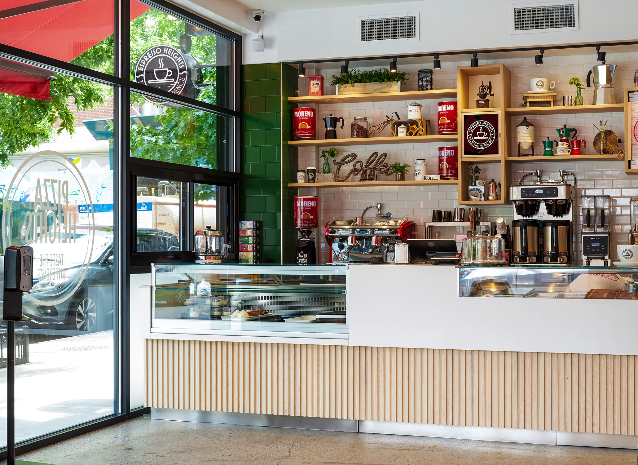 Espresso Heights café in Washington Heights, Manhattan, NYC