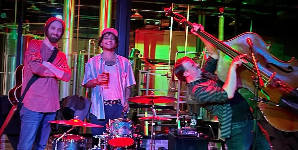 Live band performing at Beau Baker restaurant