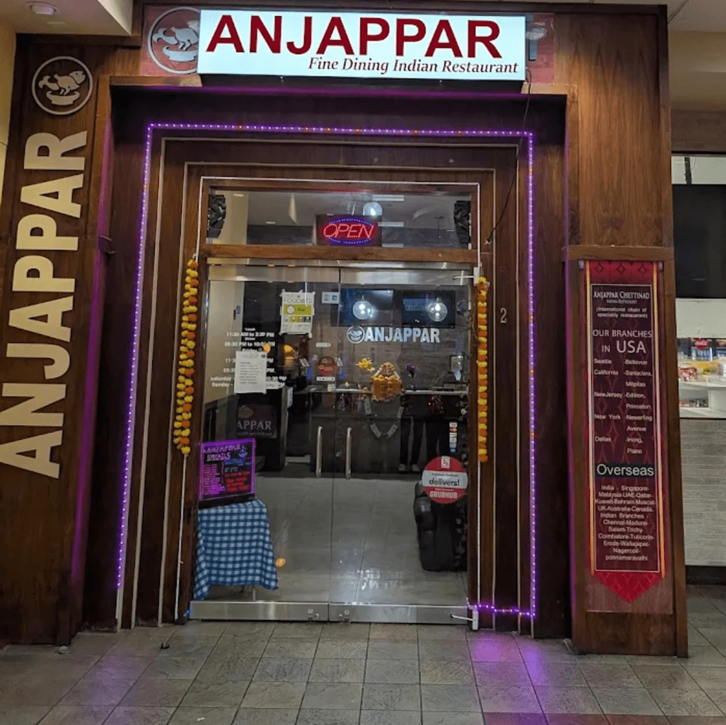 Anjappar Seattle Location