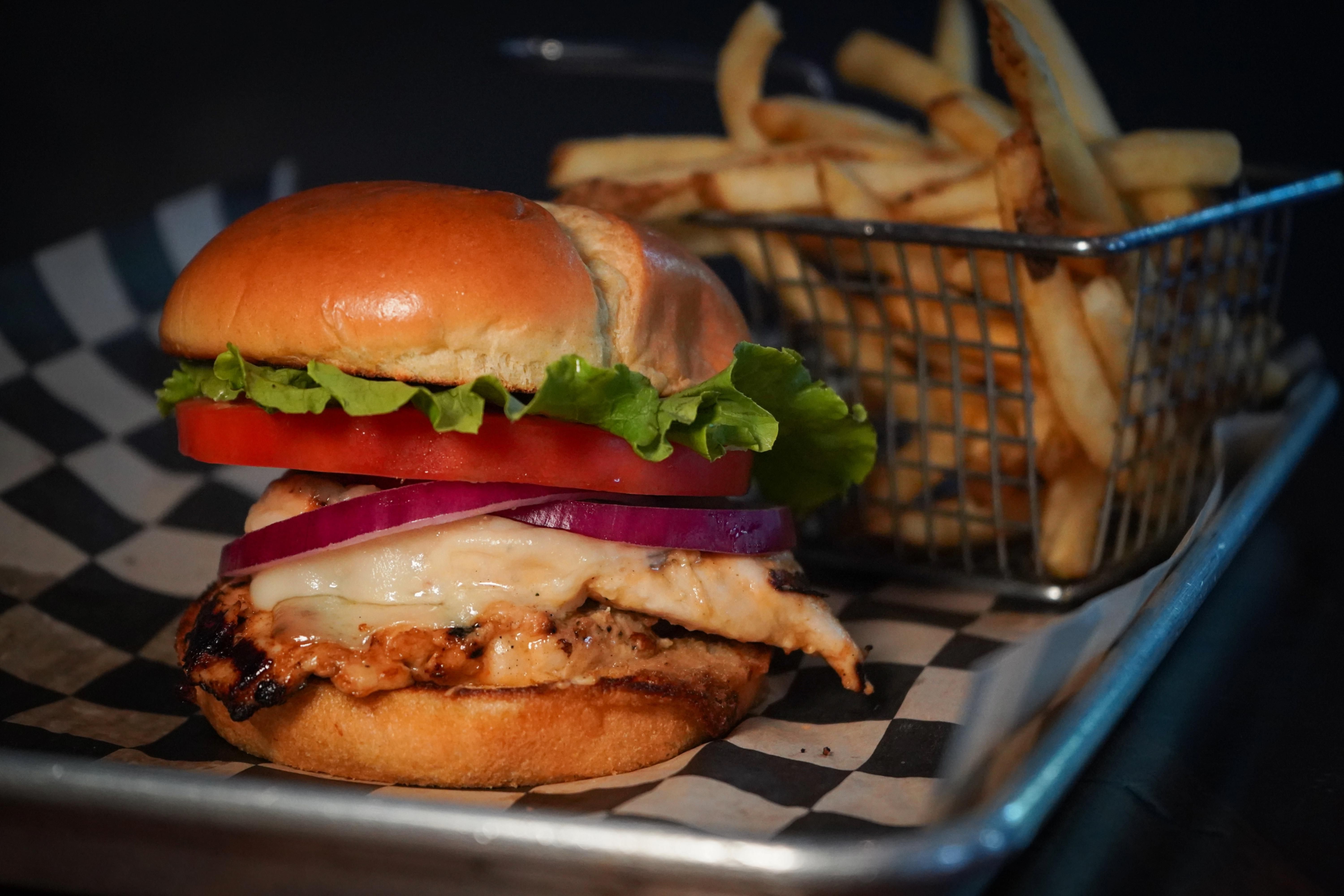 Chicken Breast Sandwich at The Smokehouse
