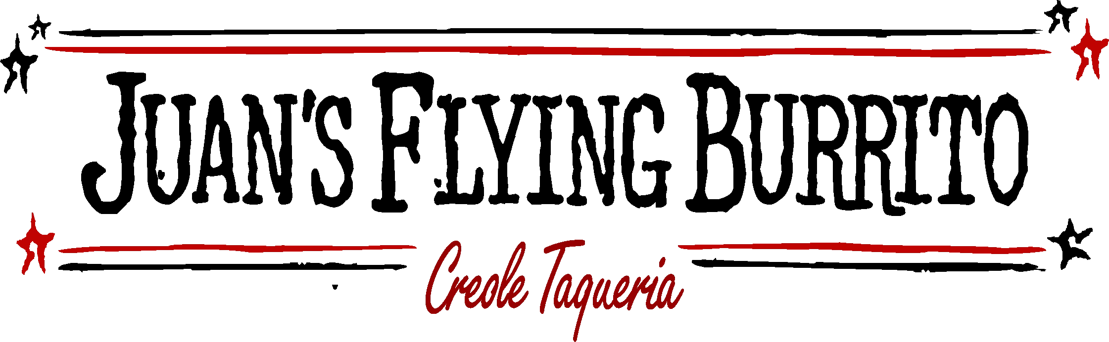 Creole taqueria logo with vibrant design