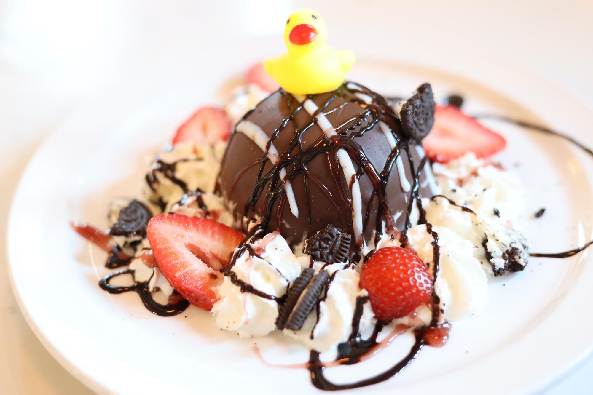 TUXEDO BOMB CAKE