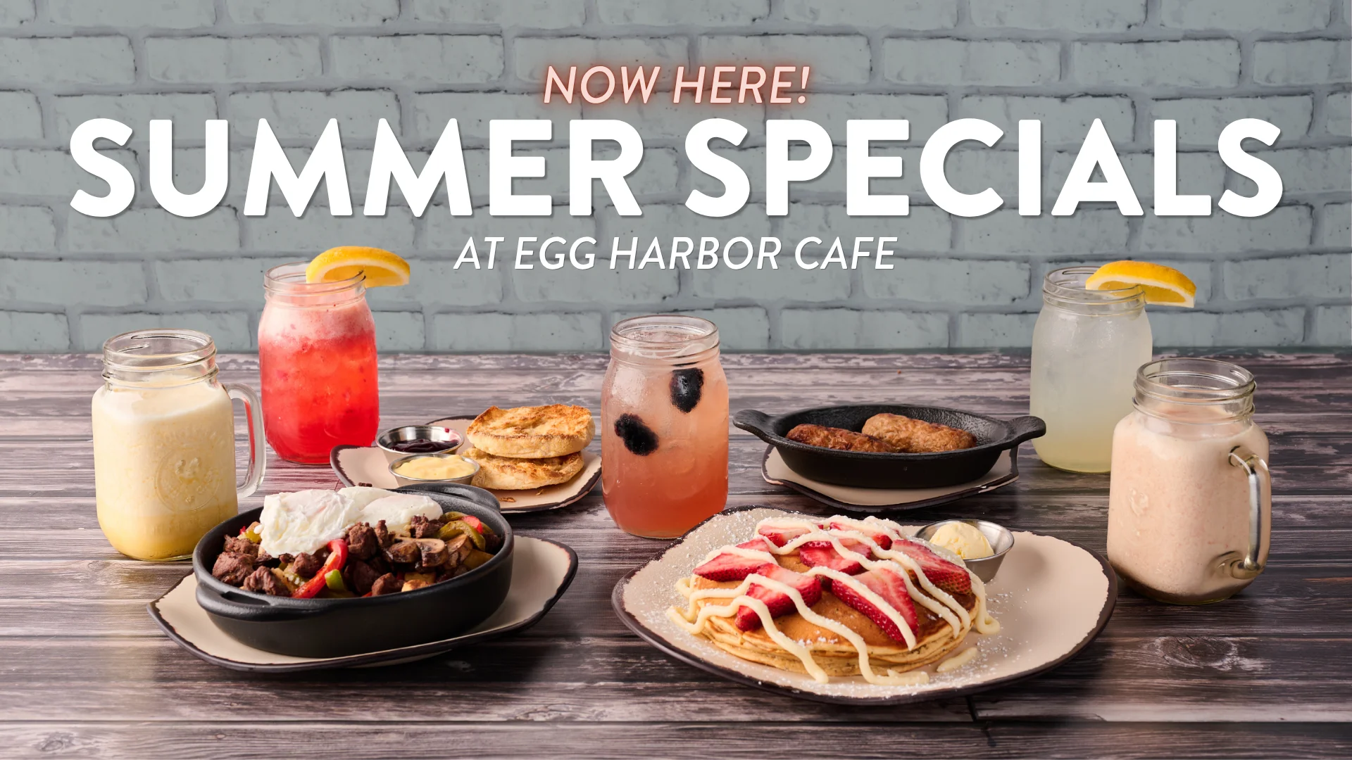 Now Here! Summer Specials at Egg Harbor Cafe