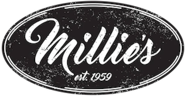 Millie's restaurant logo established in 1959