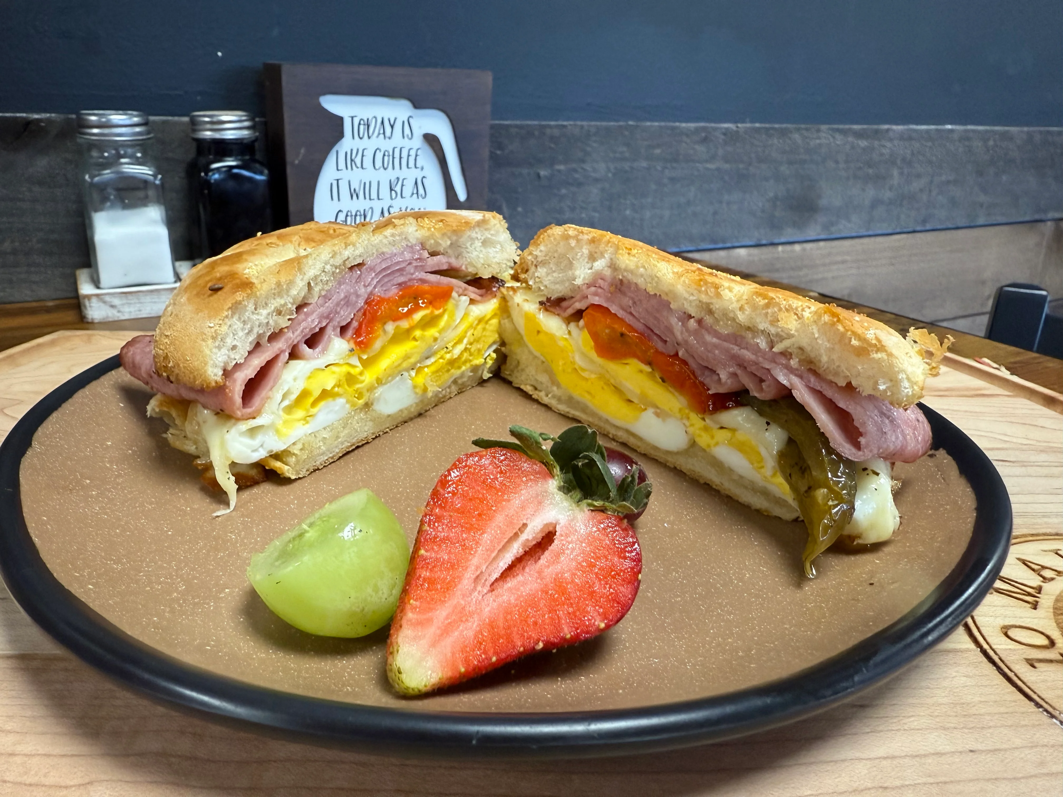 Build your own Breakfast Sandwich