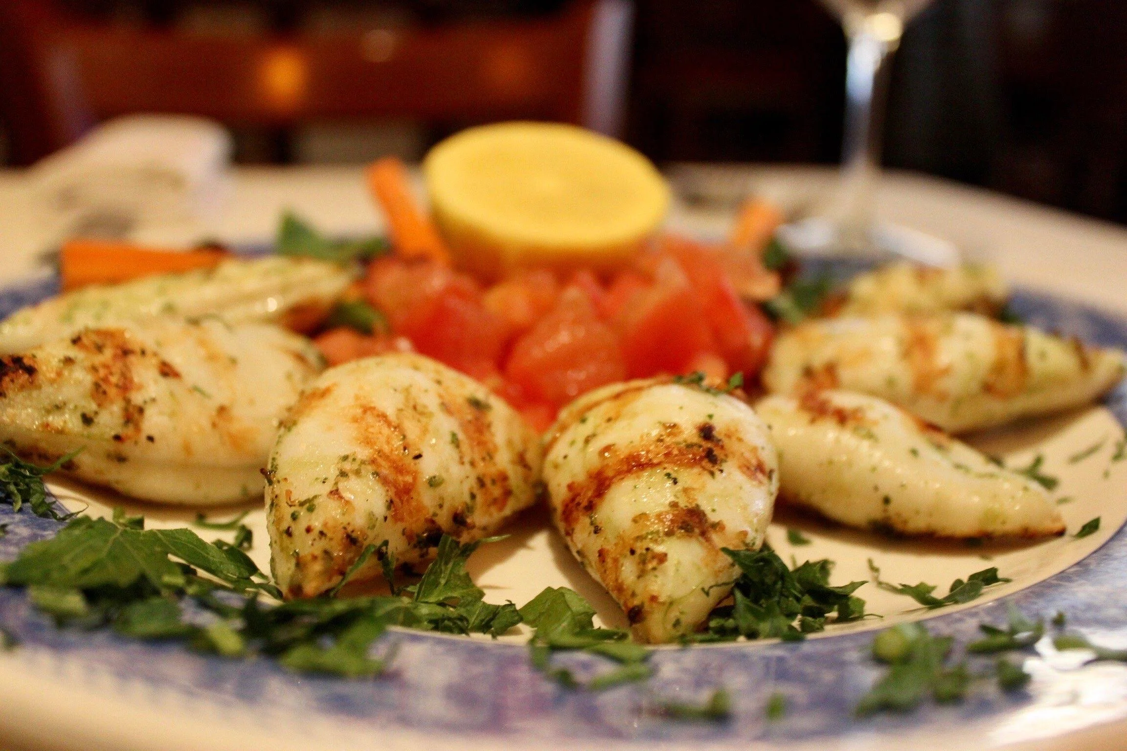 Grilled Calamari