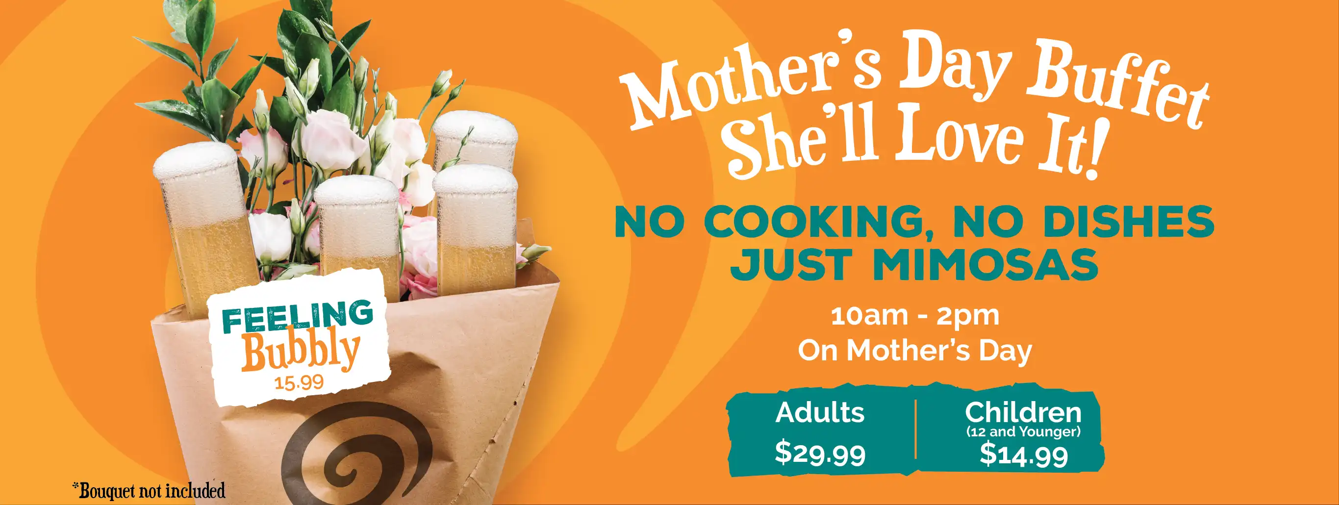 Mothers Day Buffet 10am - 2pm