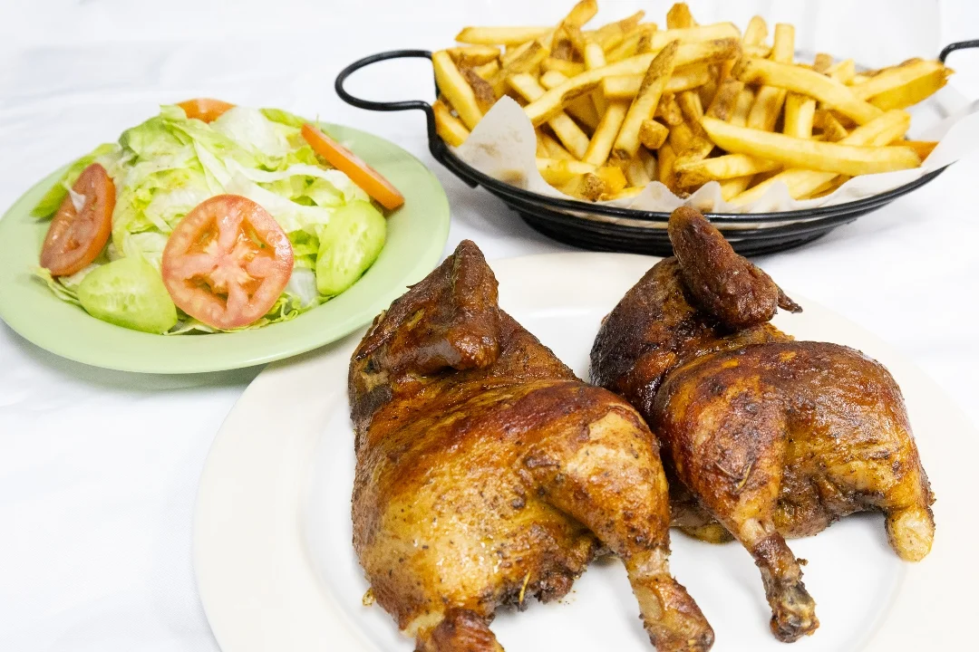 Pollo Entero  with 2 sides