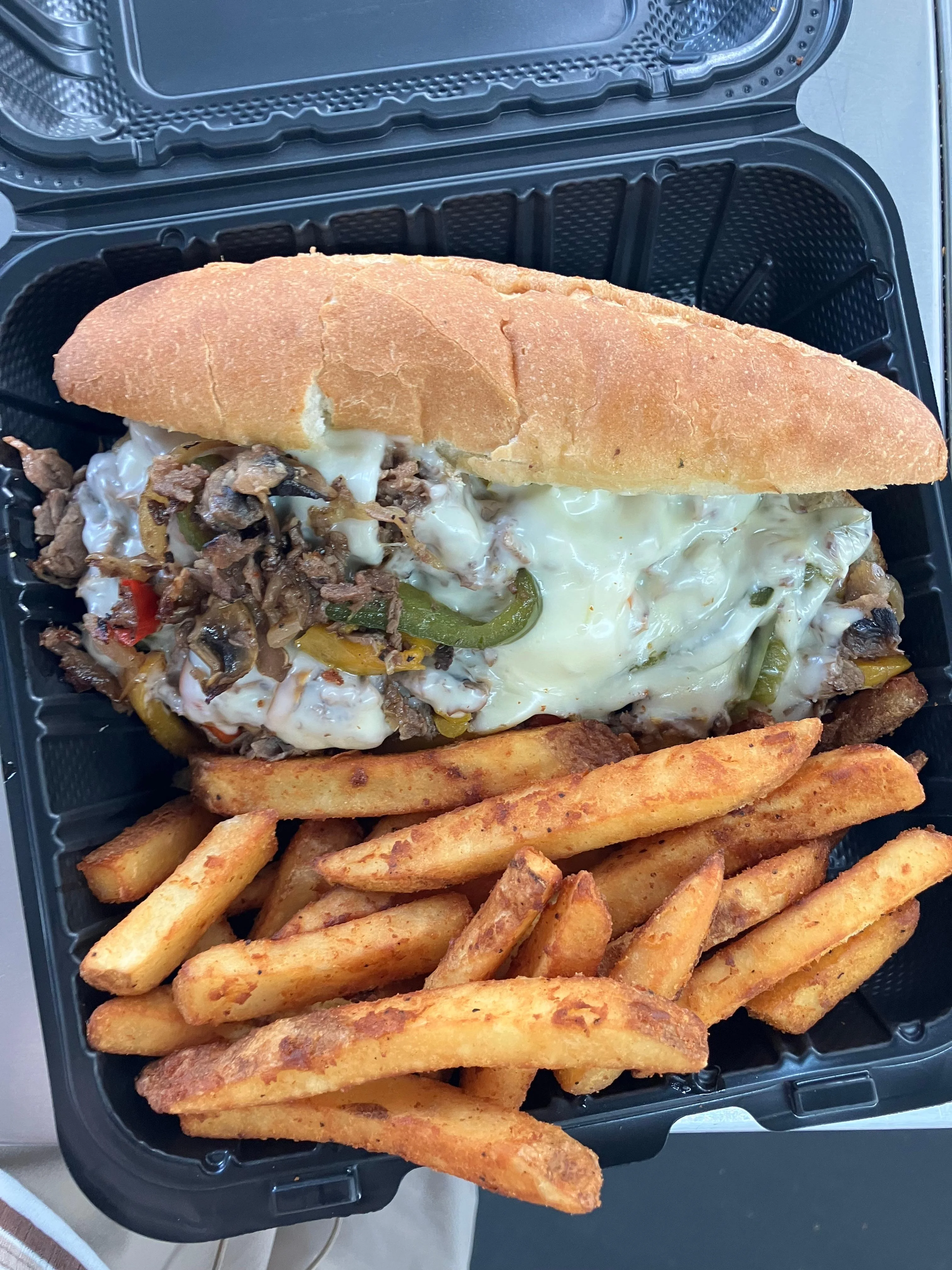 Mark’s super steak sub
