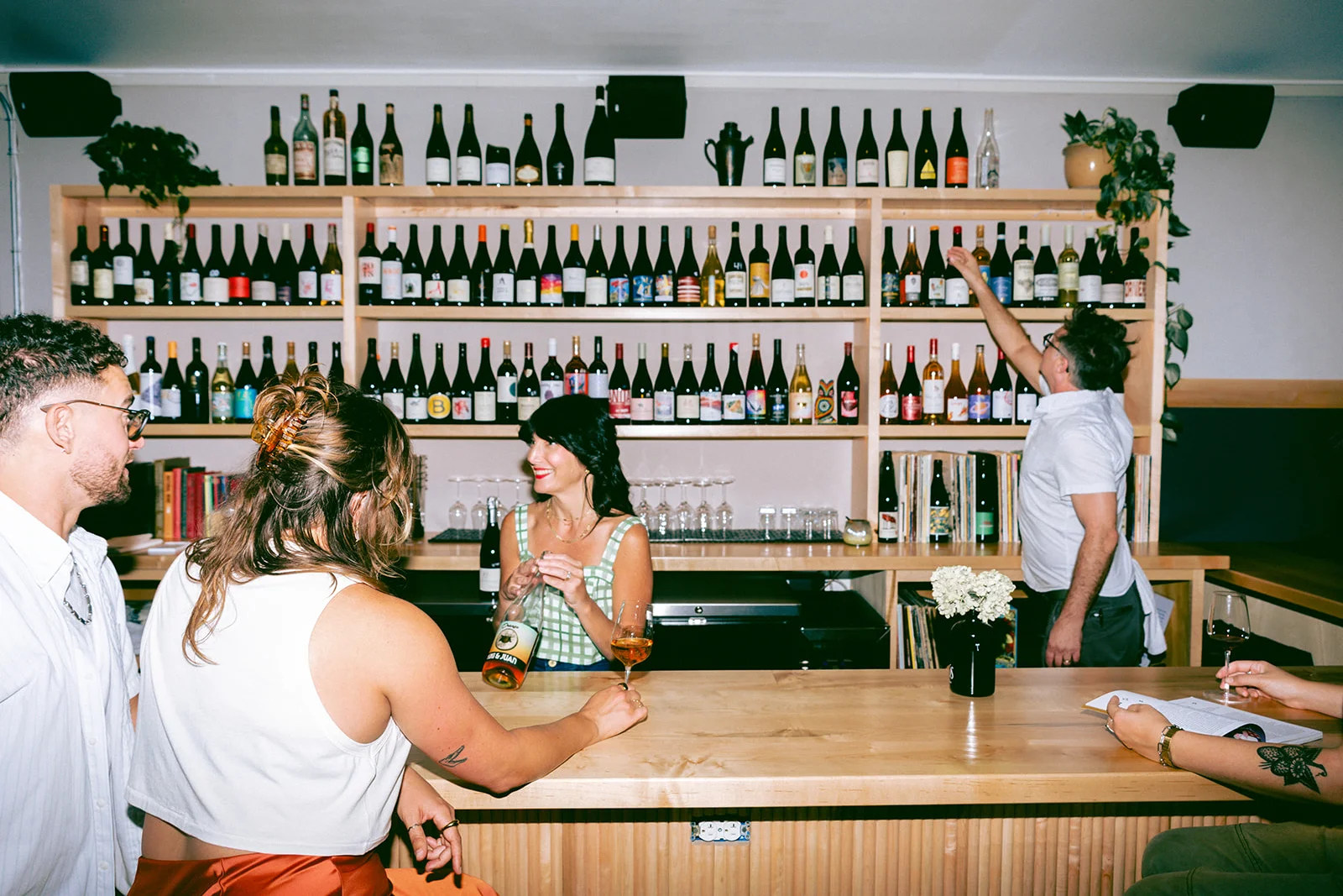Really Really Nice Wines Miriam Darrin bar patrons