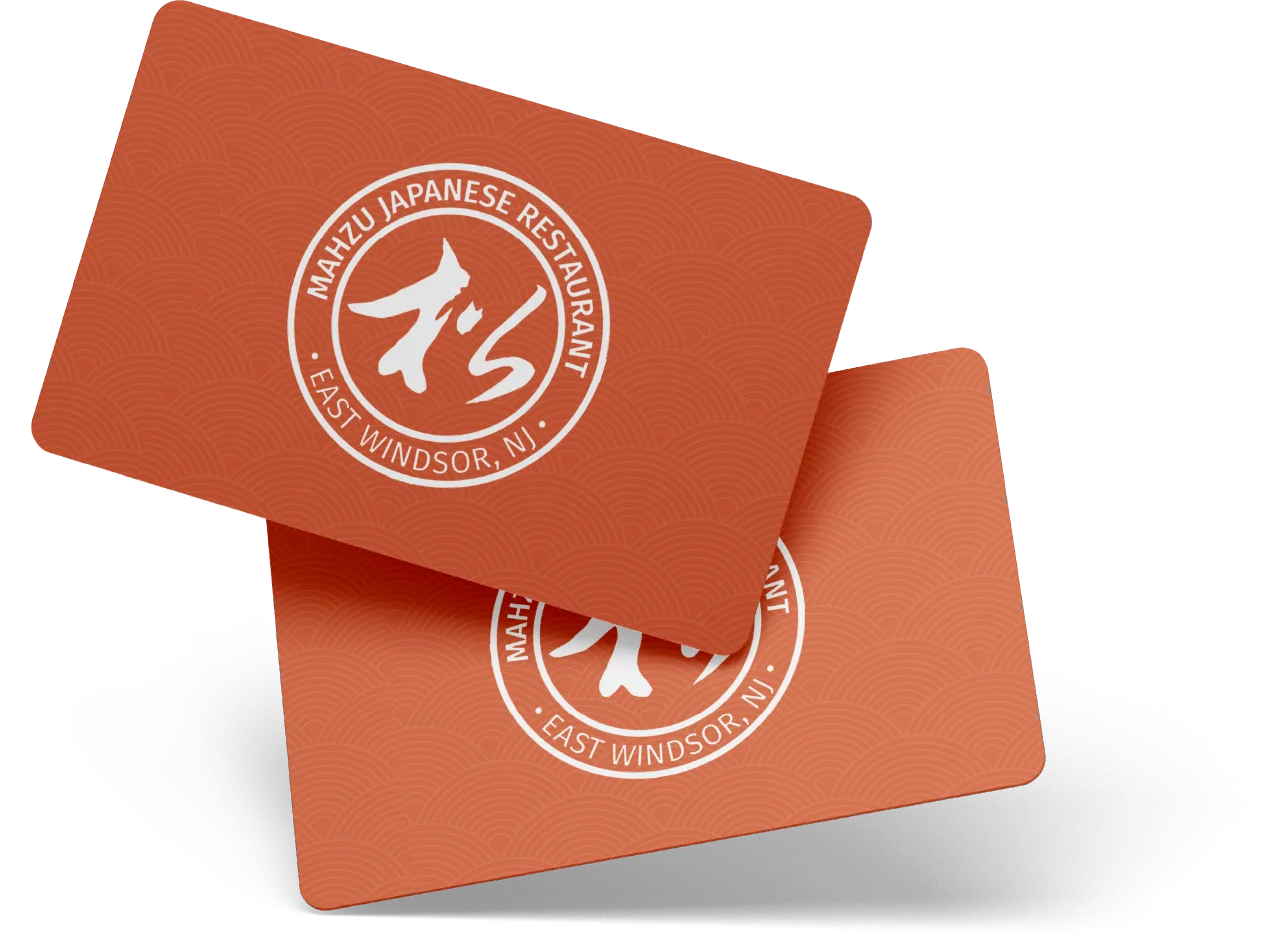 Mahzu East Windsor gift cards