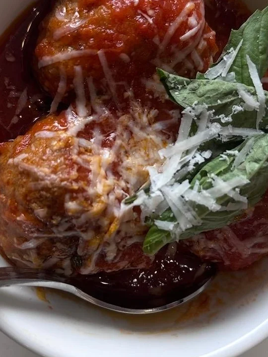 Homemade Meatballs (side)