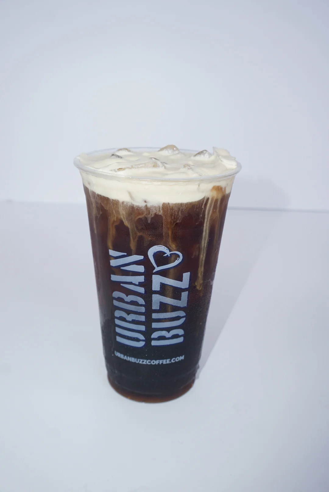 Refreshing green beverage from Urban Buzz Coffee
