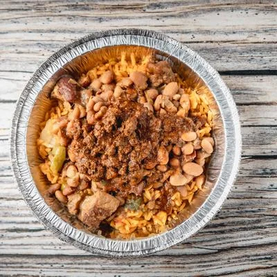 A meaty bowl of authentic Mexican cuisine