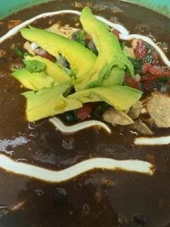 Bean and Tortilla Soup