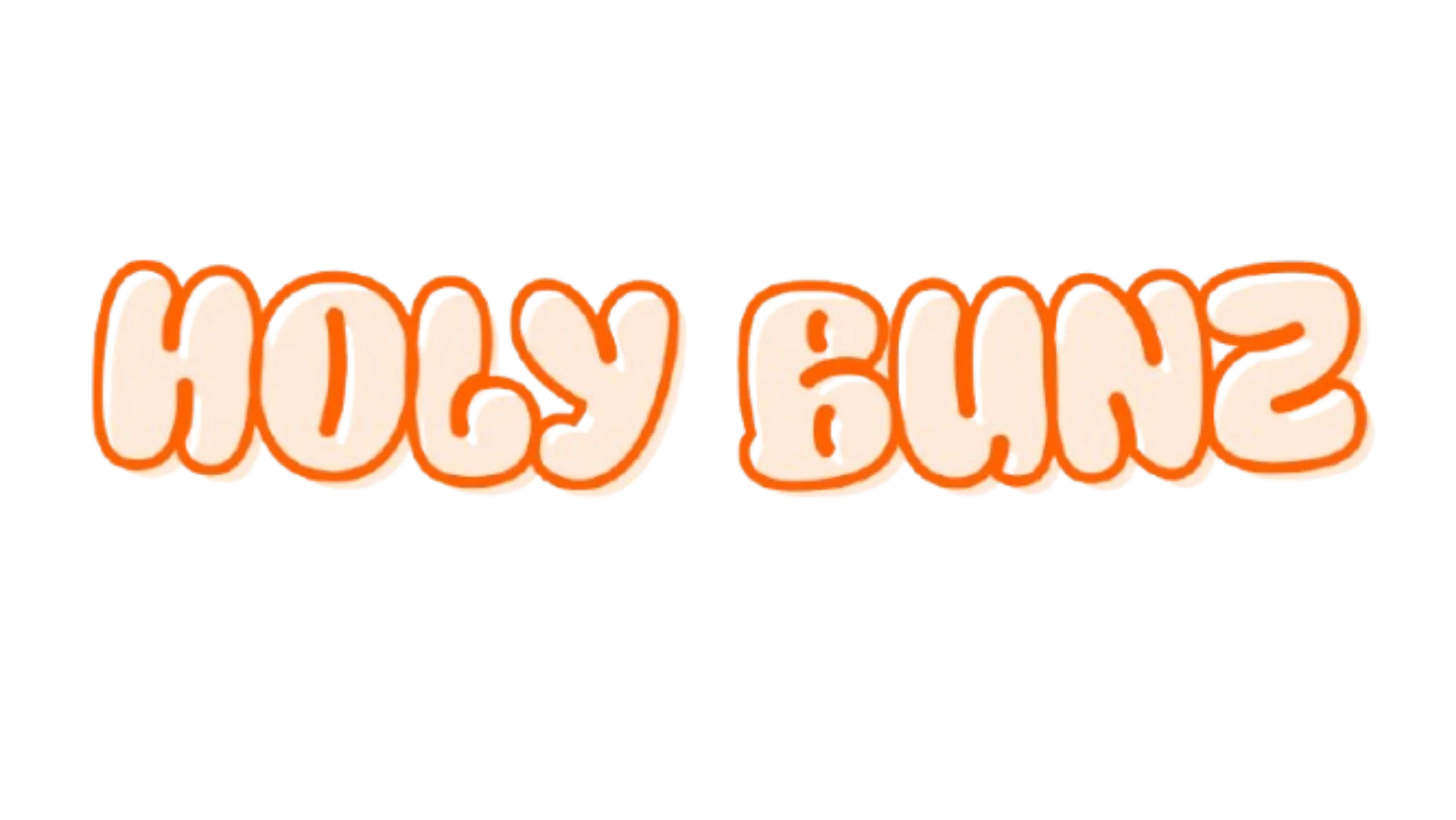 Logo of Holy Buns, a playful and vibrant brand