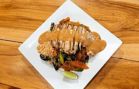 64. Pad Thai Lemongrass Chicken