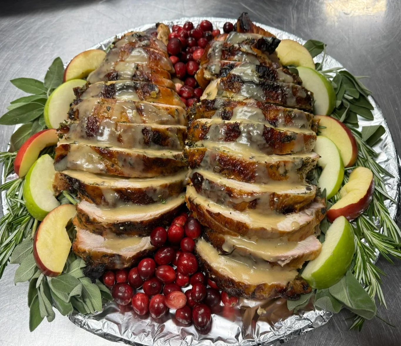 Oven roasted turkey