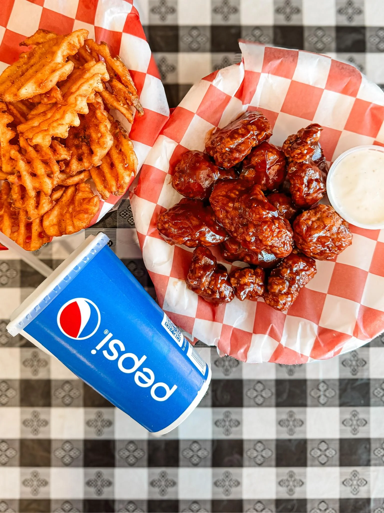 Large Cauliflower Wings