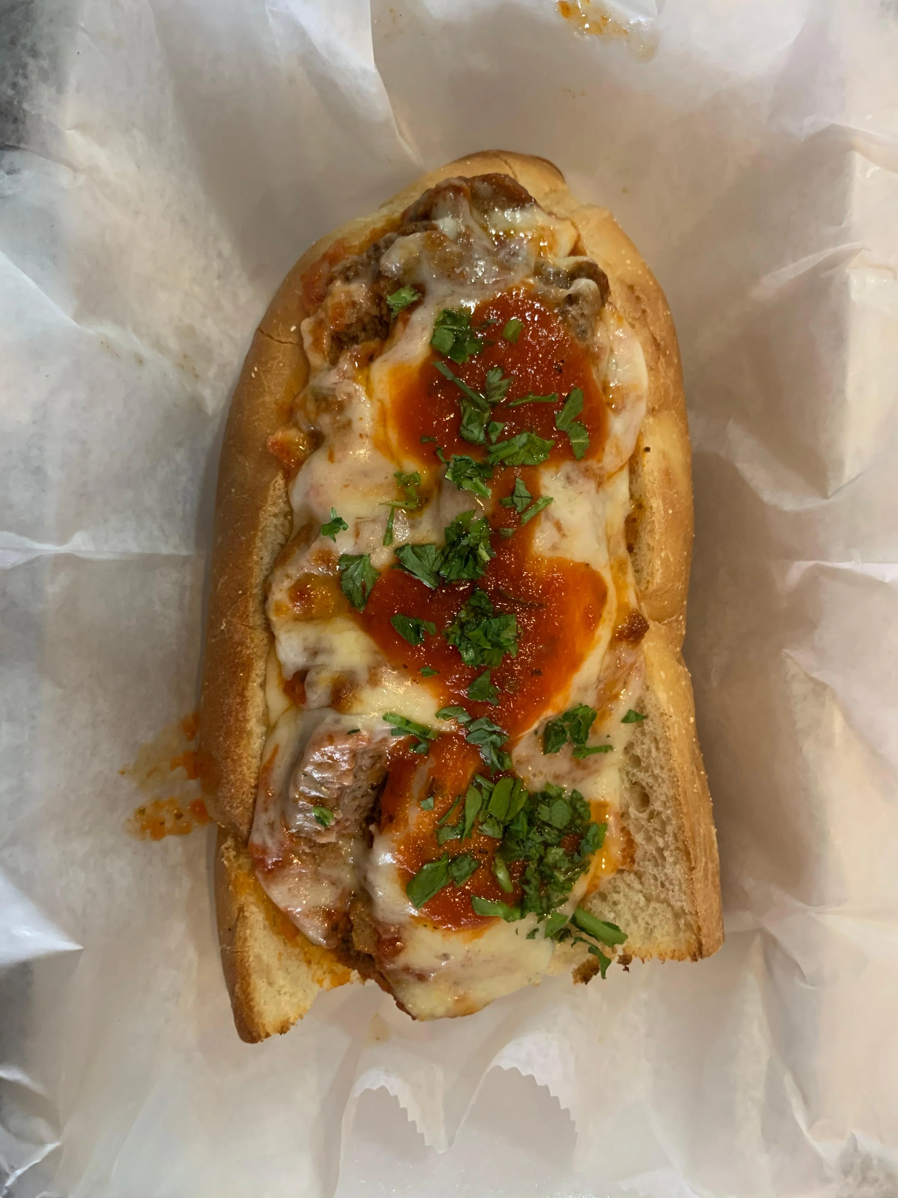 6in Eggplant Parm Hero