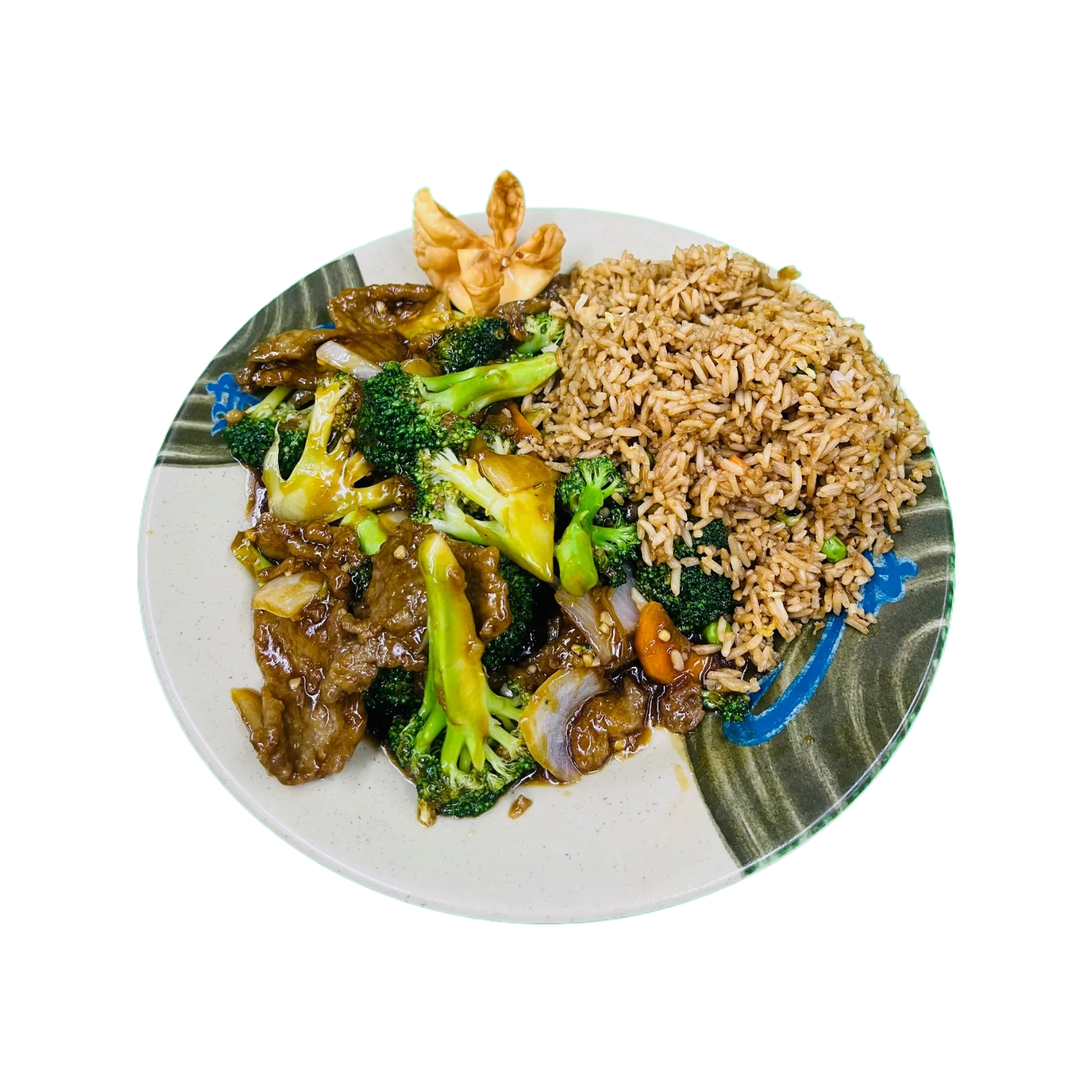 Beef with Broccoli (Lunch)                   (L) 芥兰牛