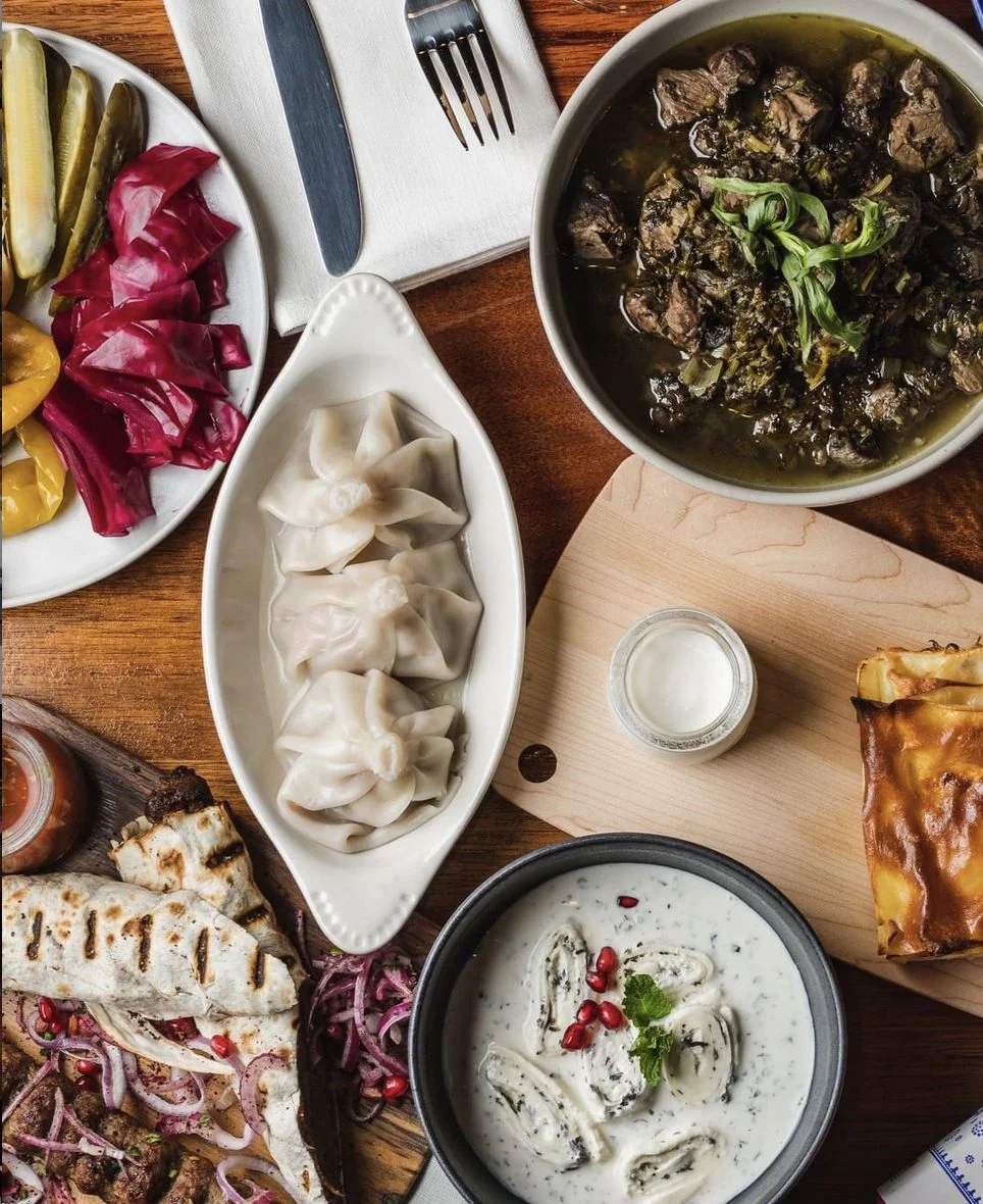Chama Mama in The Villager: khinkali and Georgian dishes