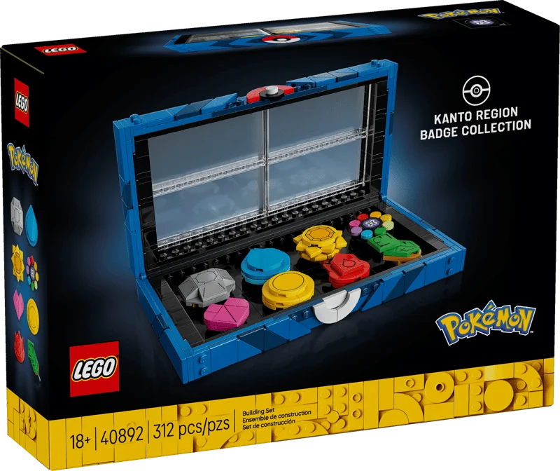 LEGO Kanto Region Badge Collection set