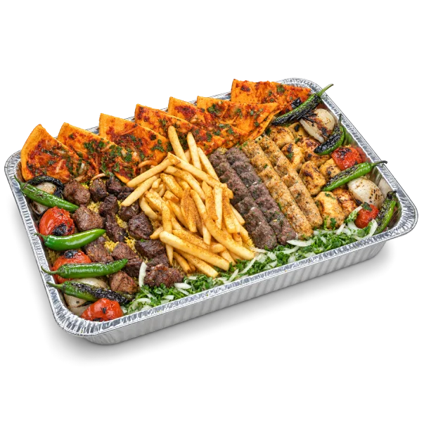 Charcoal Grilled Kababs Platters