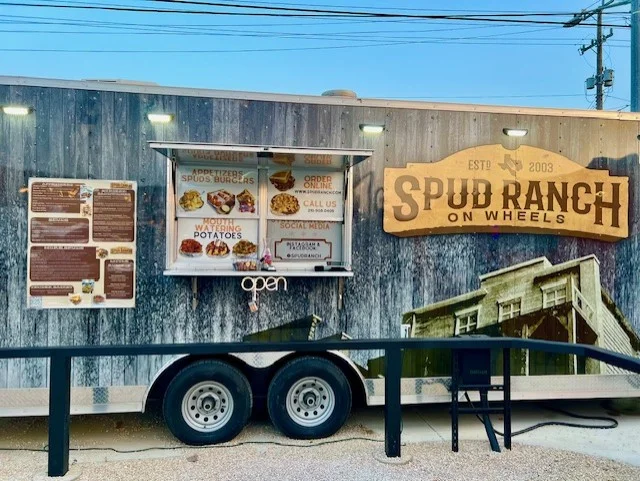 Food truck exterior of Spud Ranch on Wheels
