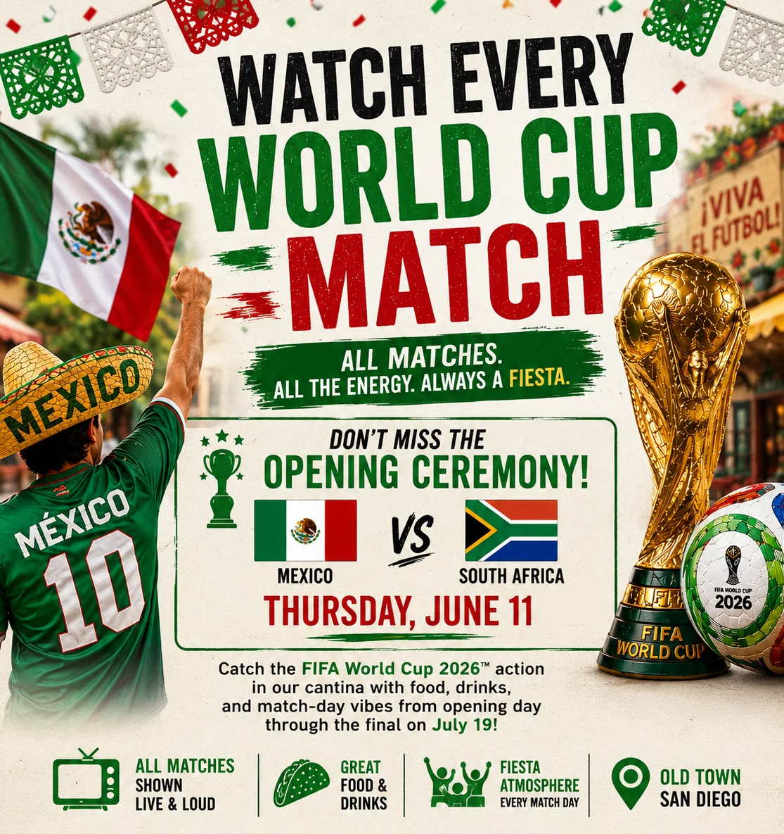 world cup watch party