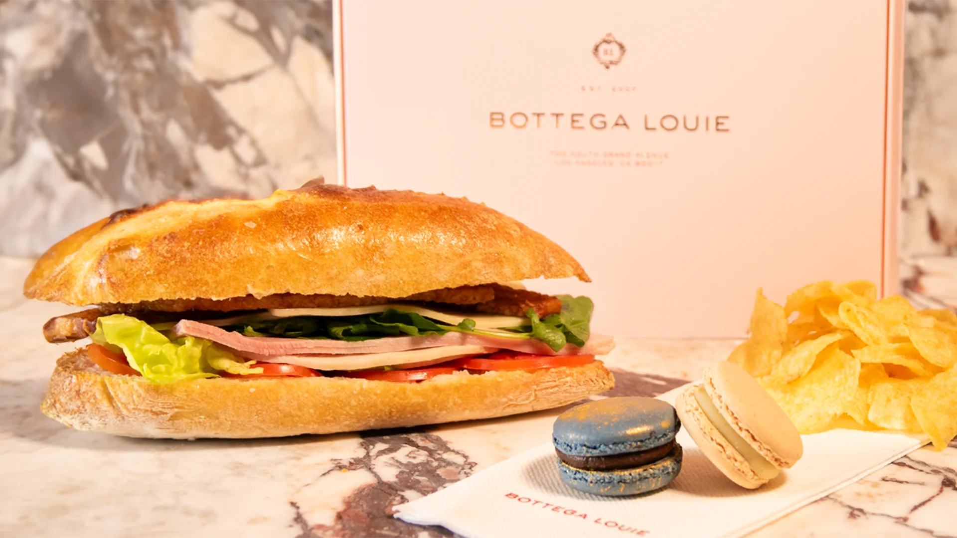 Delicious gourmet dishes beautifully presented on a restaurant table.