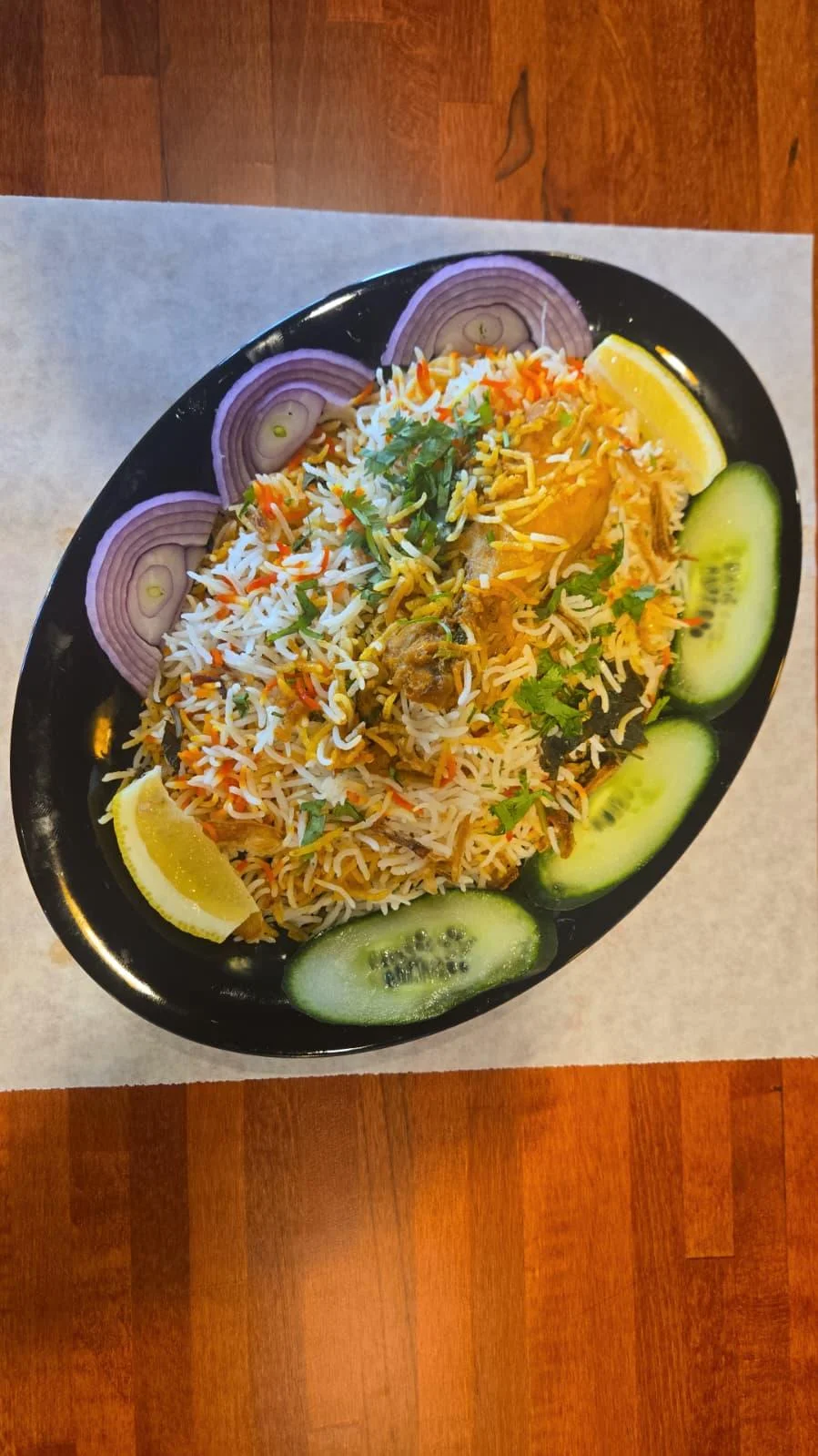 Kachhi Goat Dum Biryani Family Platter (Serves 4 to 6)