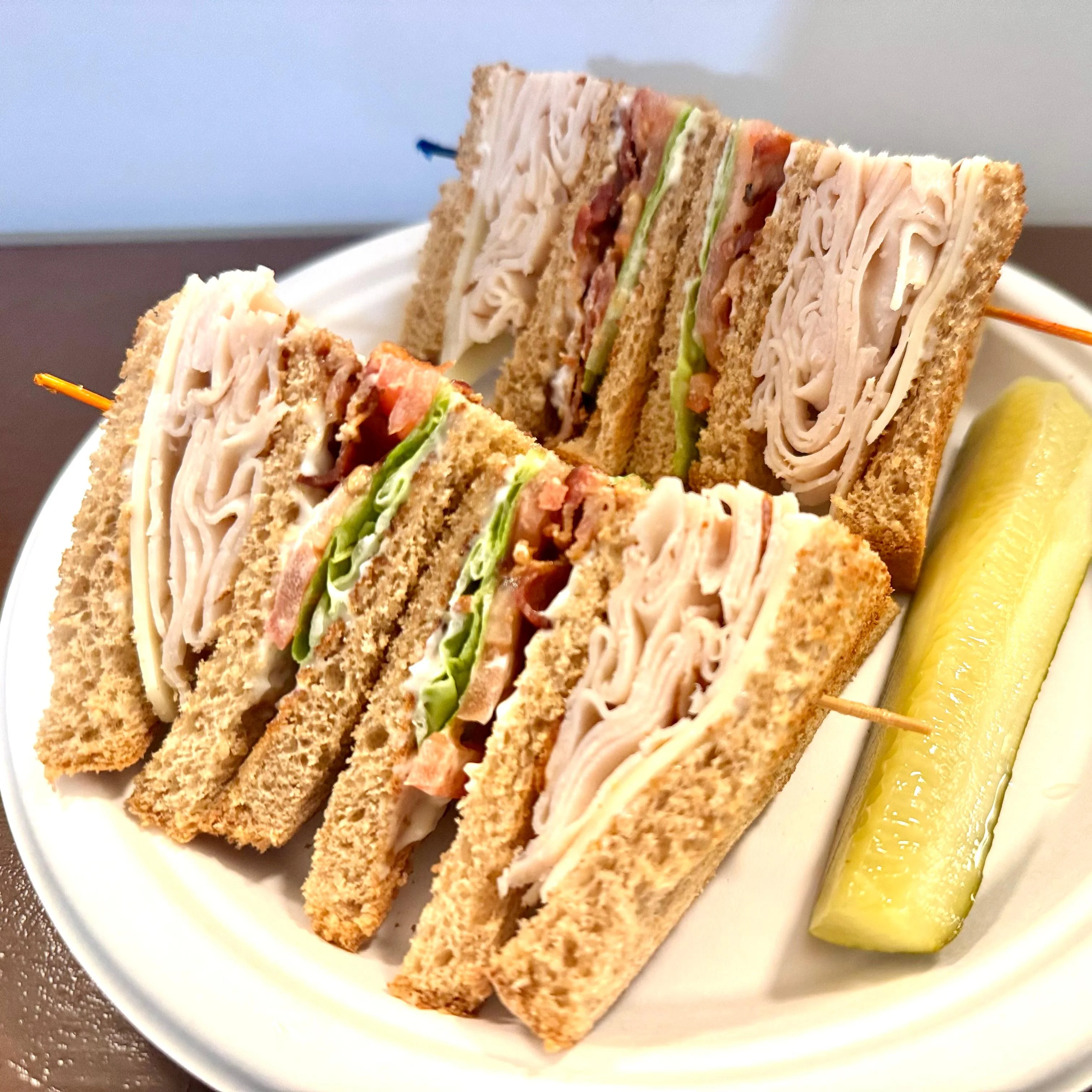Turkey & Cheese Club