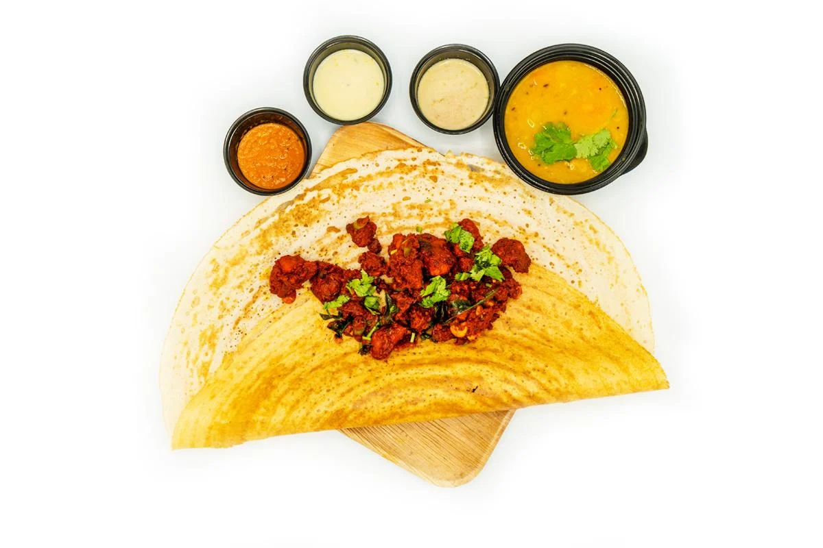 Chicken 65 Dosa