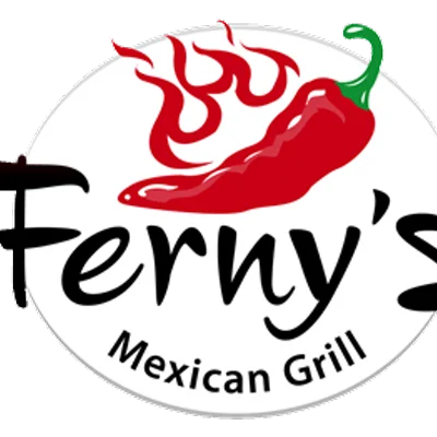 Logo of Ferny's Mexican Grill featuring a chili pepper