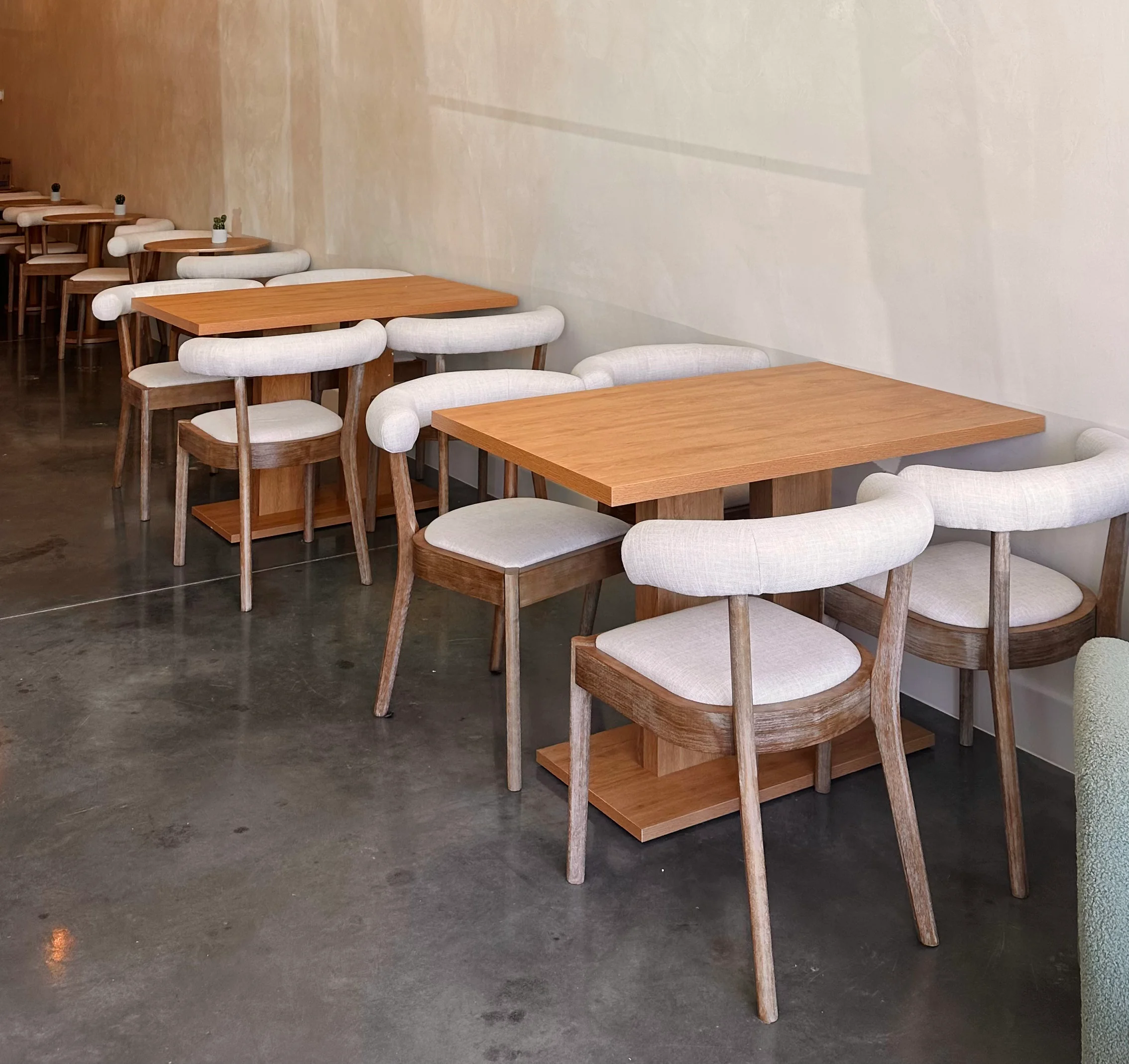 The interior at Pistachio's Coffee